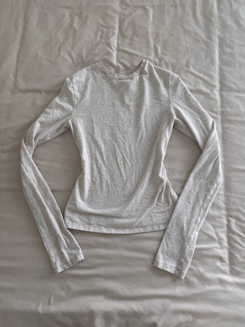 SKIMS Cotton Jersey Long Sleeve T-shirt